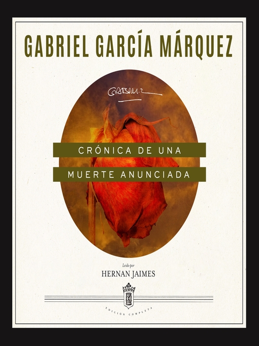 Title details for Crónica de una muerte anunciada by Gabriel García Márquez - Wait list